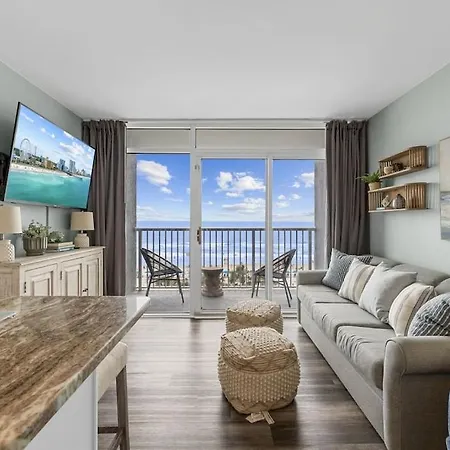 Direct Oceanfront- King Bedroom- Amazing Views/Pools/Hot Tubs/Beach Access/Golf Myrtle Beach Exterior photo
